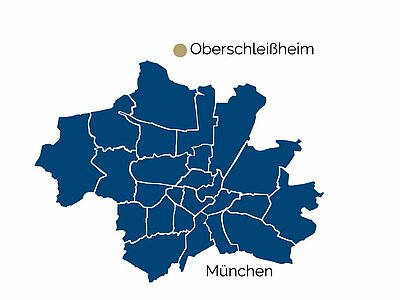 Город Обершляйсхайм на карте