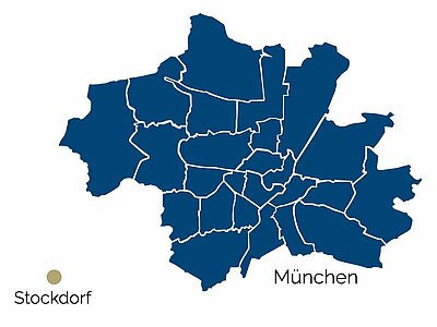 Город Штокдорф на карте