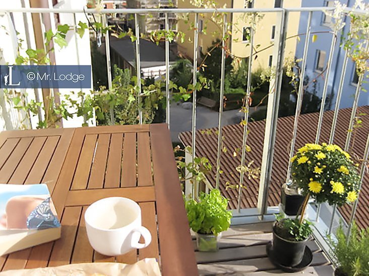 Квартира в многоэтажно доме с 2 комнатами | München-Schwanthalerhöhe | 1702ML2 | Gemütlicher Balkon