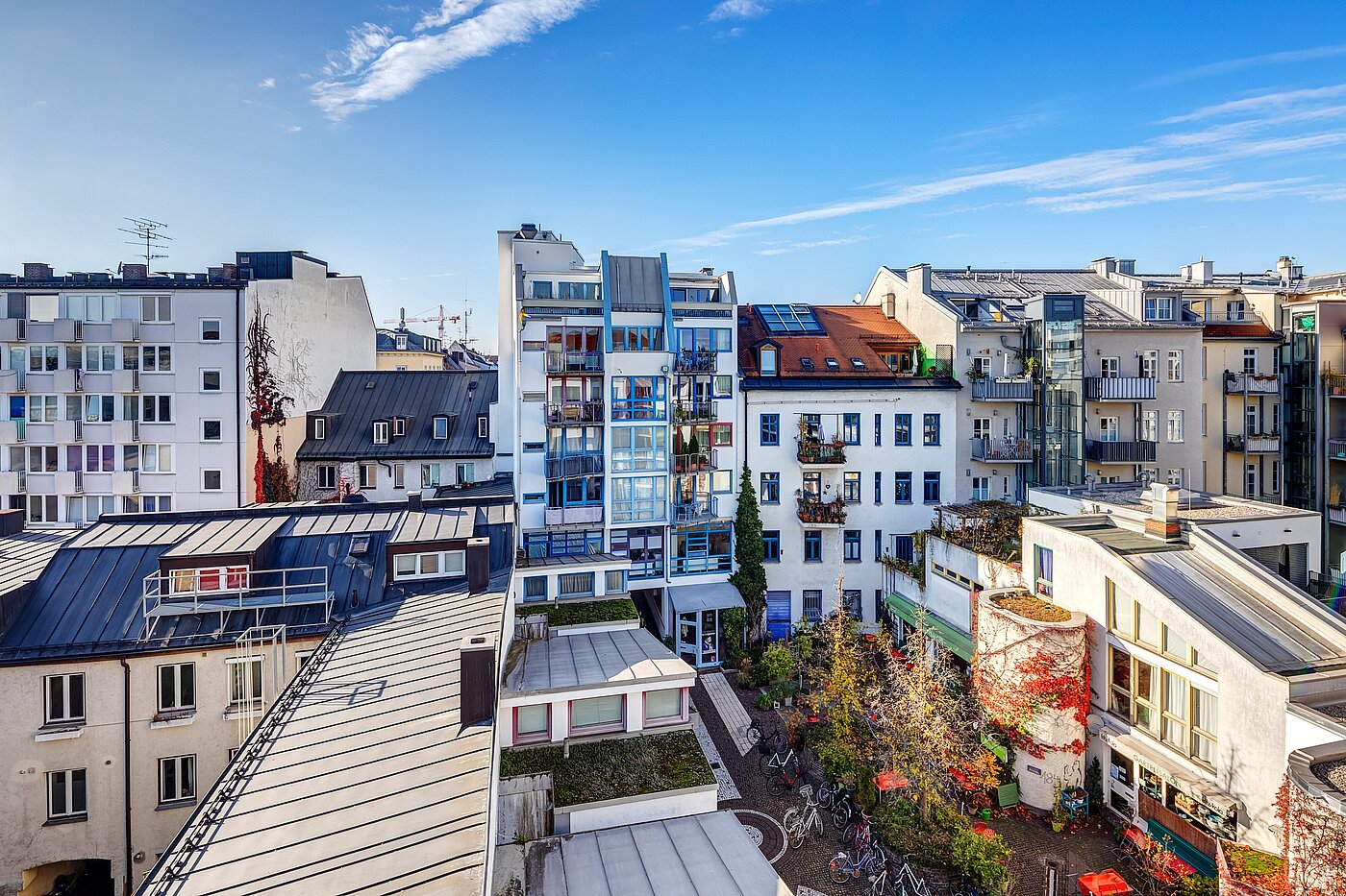Квартира в многоэтажно доме с 1 комнатная | München-Maxvorstadt | 70165 | ...Ausblick