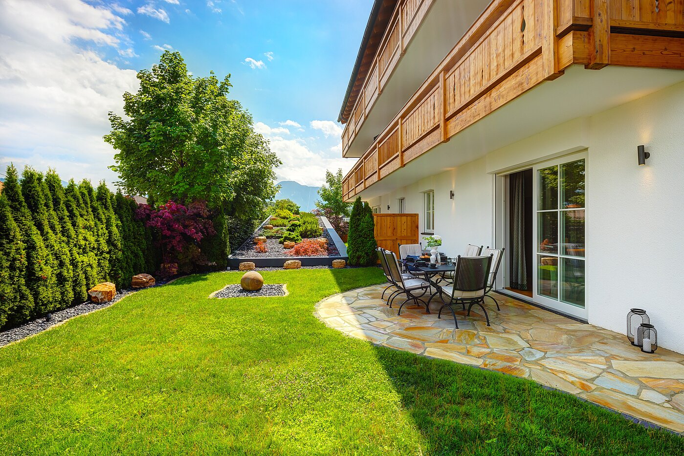 Плоский с 3 комнатами | Bad Wiessee | 70053 | Garten