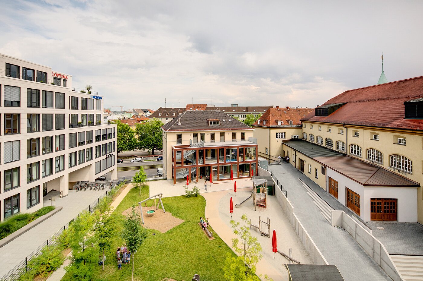 Квартира в многоэтажно доме с 2 комнатами | München-Maxvorstadt | 70023 | Aussicht vom Schlafzimmer
