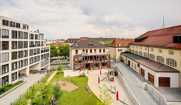 Квартира в многоэтажно доме с 2 комнатами | München-Maxvorstadt | 70023 | Aussicht vom Schlafzimmer