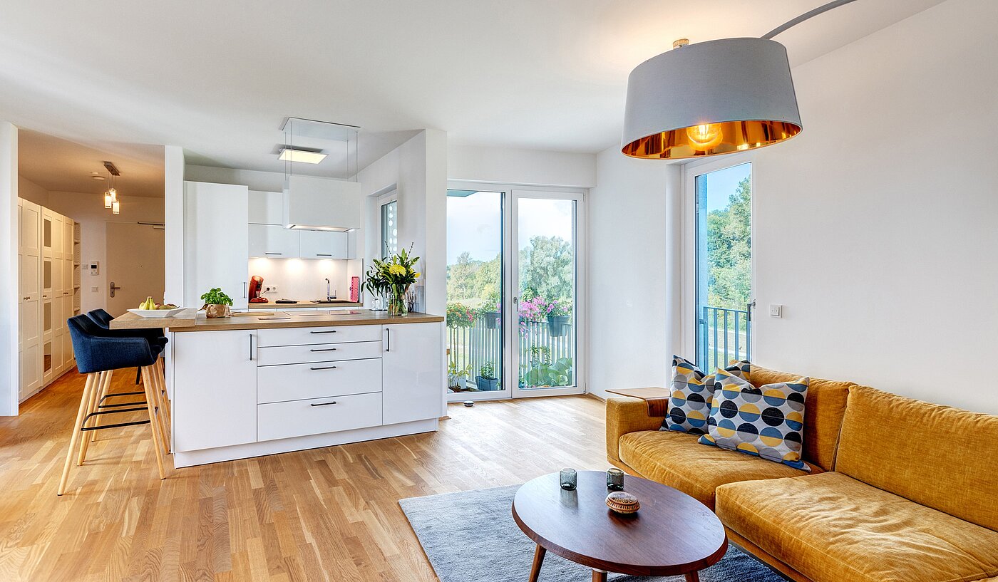 Квартира в многоэтажно доме с 2 комнатами | Freising | 70156 | ...Kochinsel...