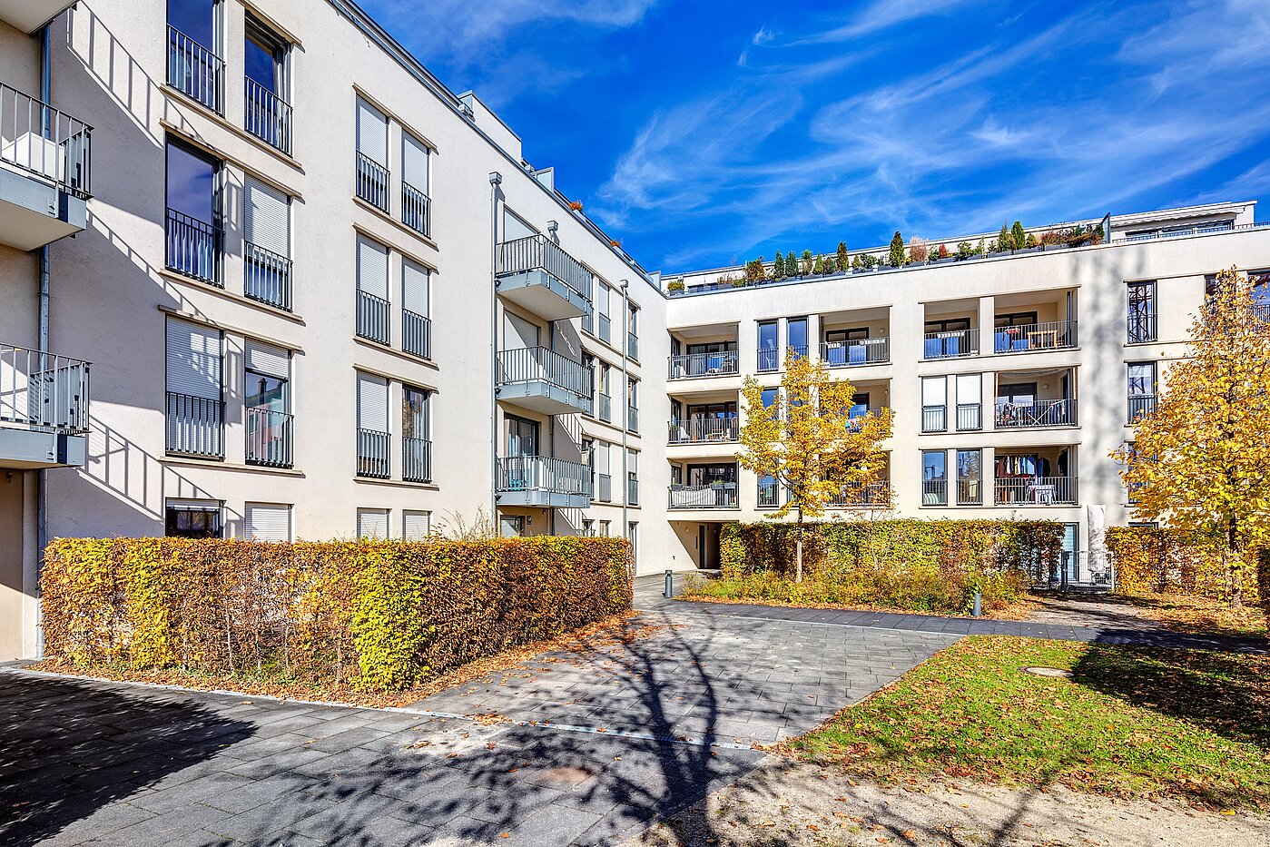 Квартира в многоэтажно доме с 3 комнатами | München-Moosach | 70164 | Außenansicht
