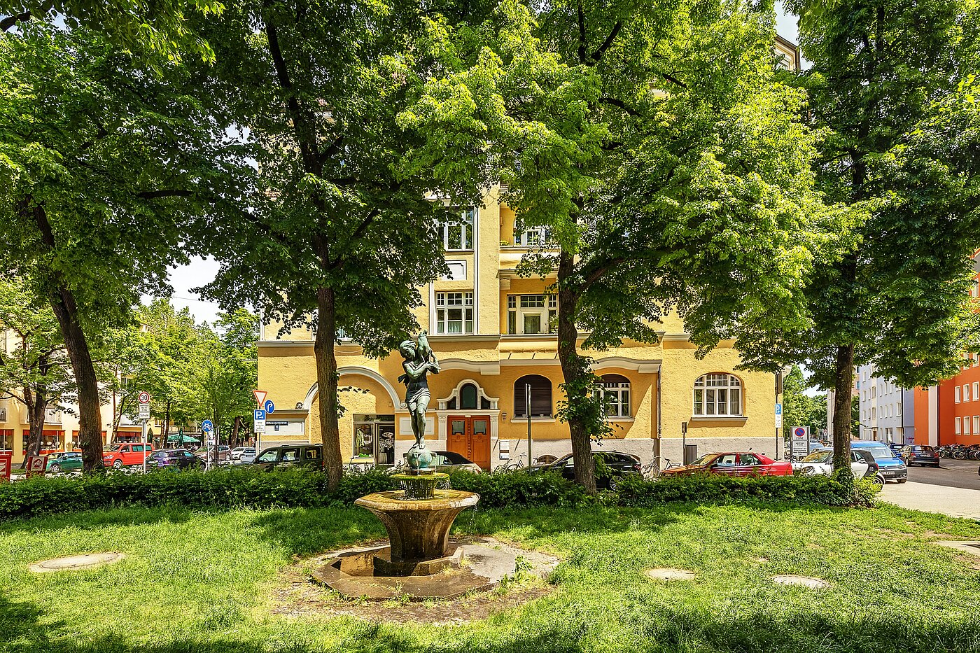 Квартира в многоэтажно доме с 3 комнатами | München-Schwabing | 2212ML1 | ...und doch viel Natur