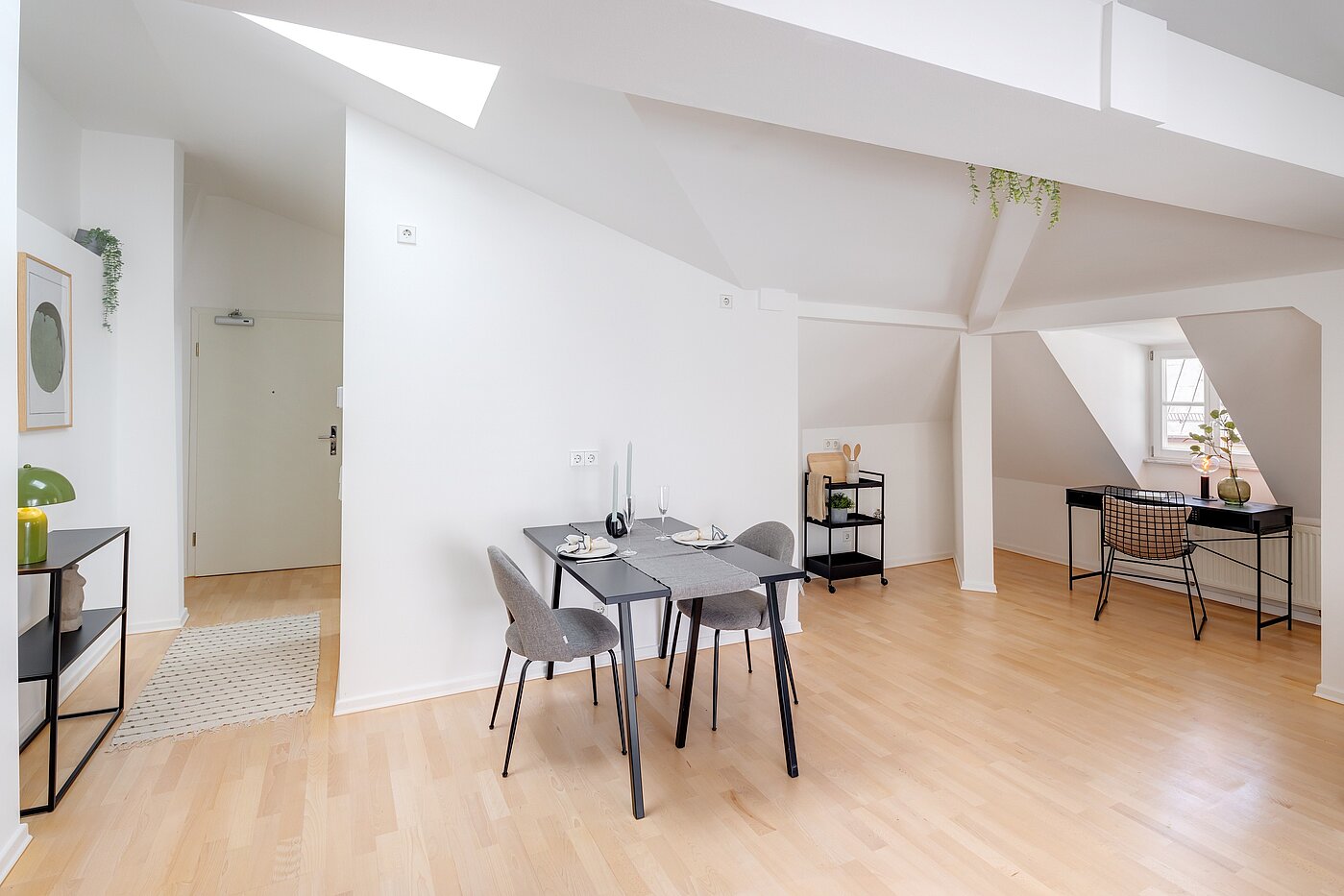 Мансардная квартира с 1 комнатная | München-Sendling | 700402 | Blick zur Küchen-Nische