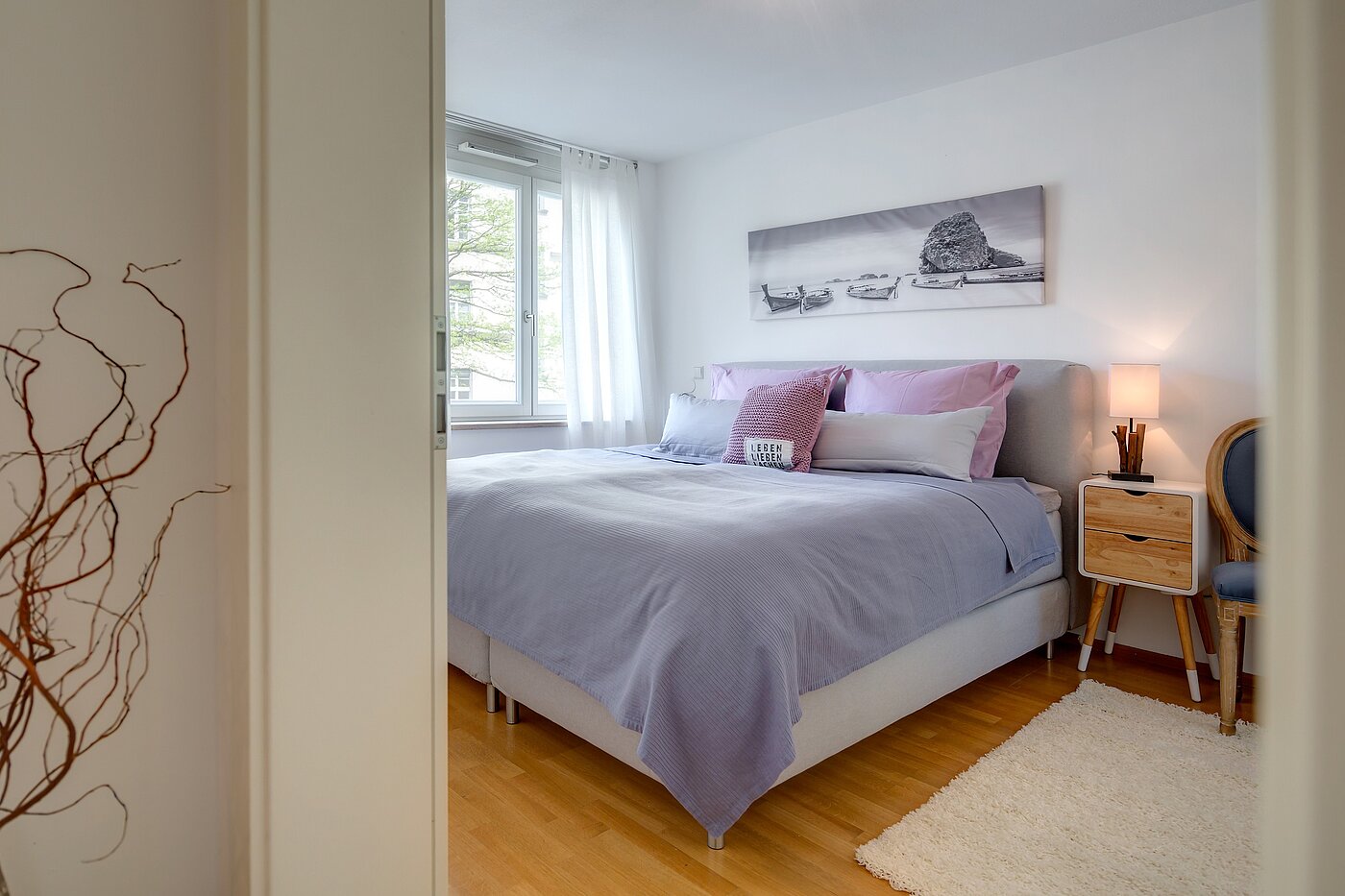 Квартира в многоэтажно доме с 3 комнатами | München-Isarvorstadt | 70157 | Schlafzimmer mit...
