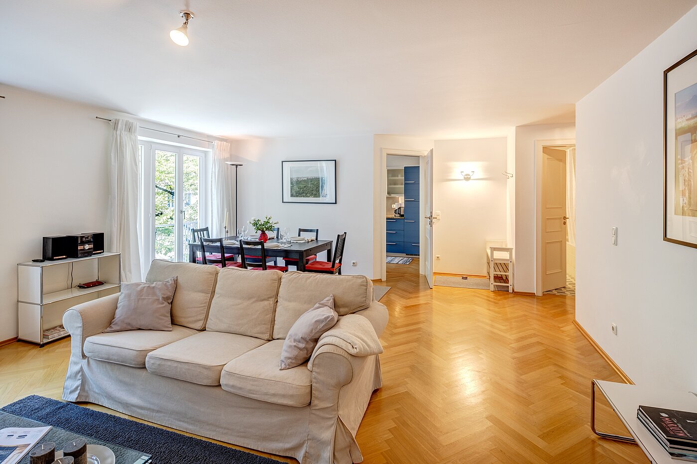 Квартира в многоэтажно доме с 3 комнатами | München-Schwabing | 2212ML1 | ...schönem Parkett und...