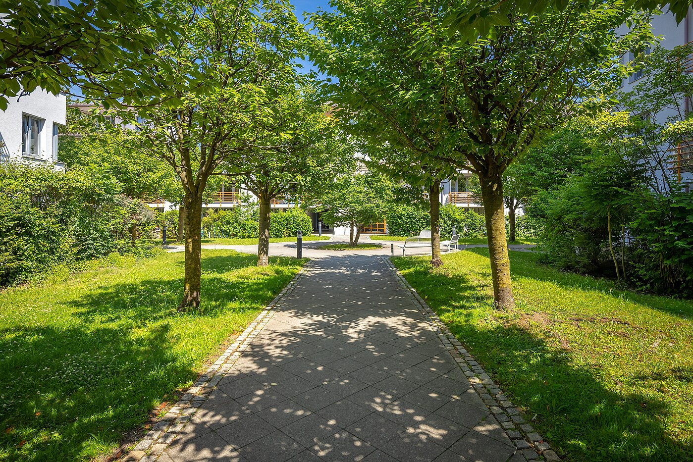 Дуплекс с 3 комнатами | München-Milbertshofen | 702341 | Grünanlagen
