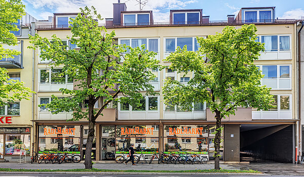 Квартира в многоэтажно доме с 1 комнатная | München-Ramersdorf | 70416 | Außenansicht
