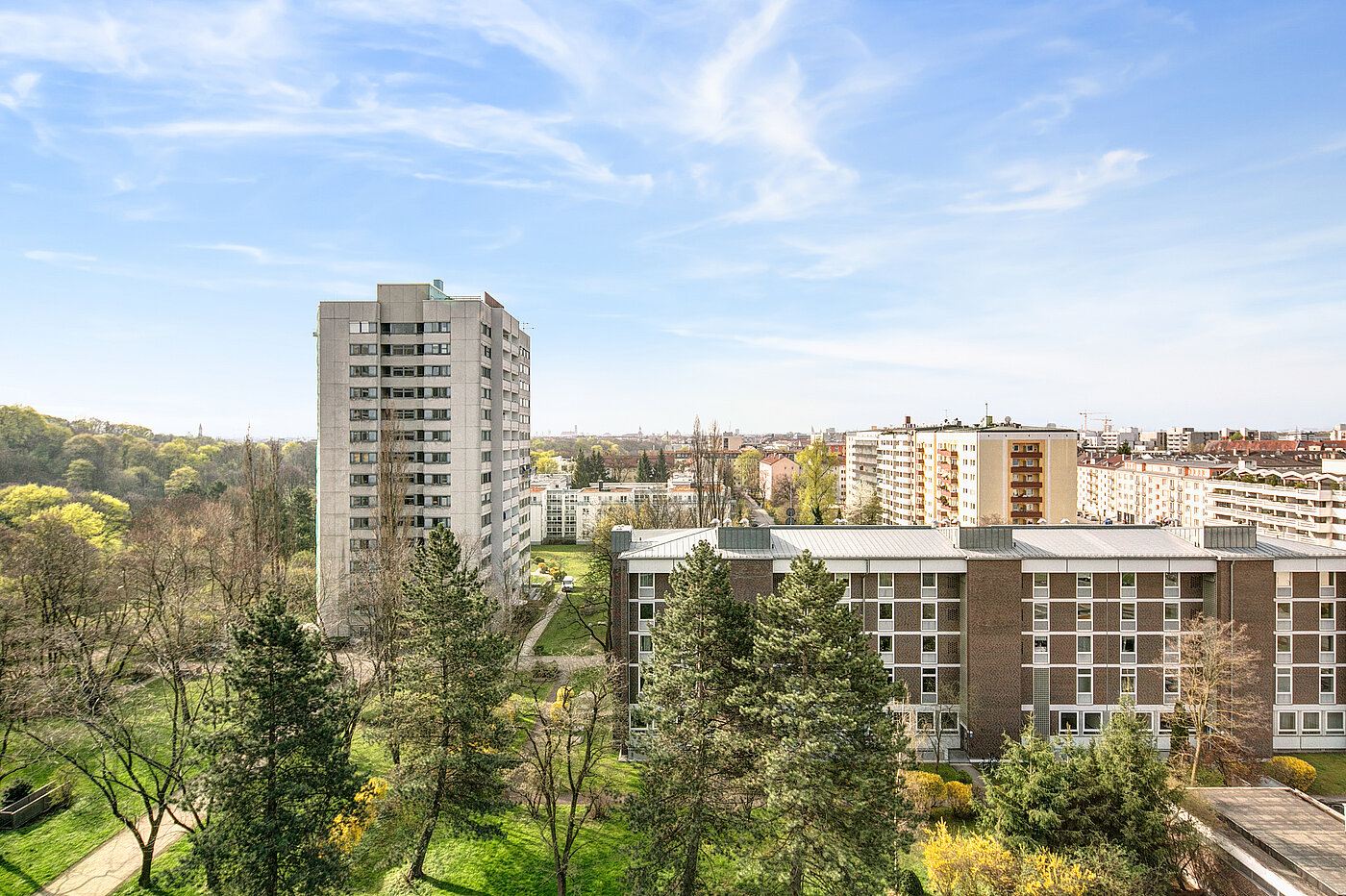 Квартира в многоэтажно доме с 2 комнатами | München-Schwabing | 70445 | Ausblick