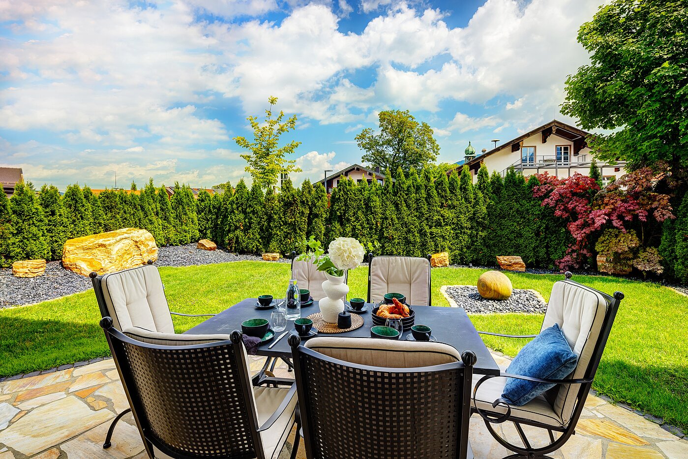 Плоский с 3 комнатами | Bad Wiessee | 70053 | Garten