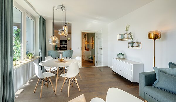 Квартира в многоэтажно доме с 3 комнатами | München-Sendling | 70167 | Angrenzender Essbereich...