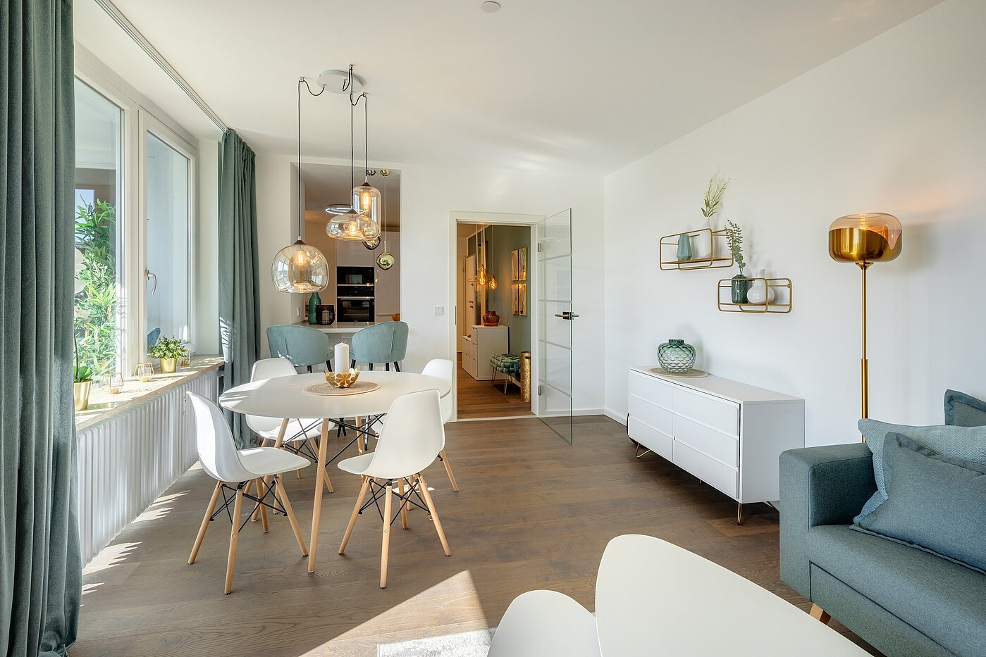 Квартира в многоэтажно доме с 3 комнатами | München-Sendling | 70167 | Angrenzender Essbereich...