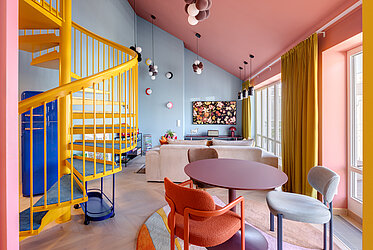 Au-Haidhausen: уникальный дизайн - эксклюзивная квартира с террасой на крыше в Gasteig