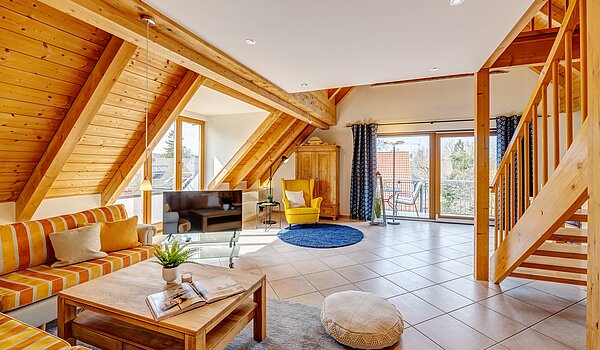 Дуплекс с 3.5 комнатами | München-Trudering | 703911 | Wohnzimmer