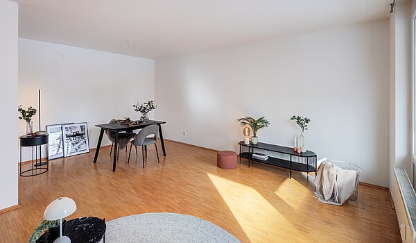 Квартира в многоэтажно доме с 2 комнатами | München-Bogenhausen | 70396 | Wohnzimmer...