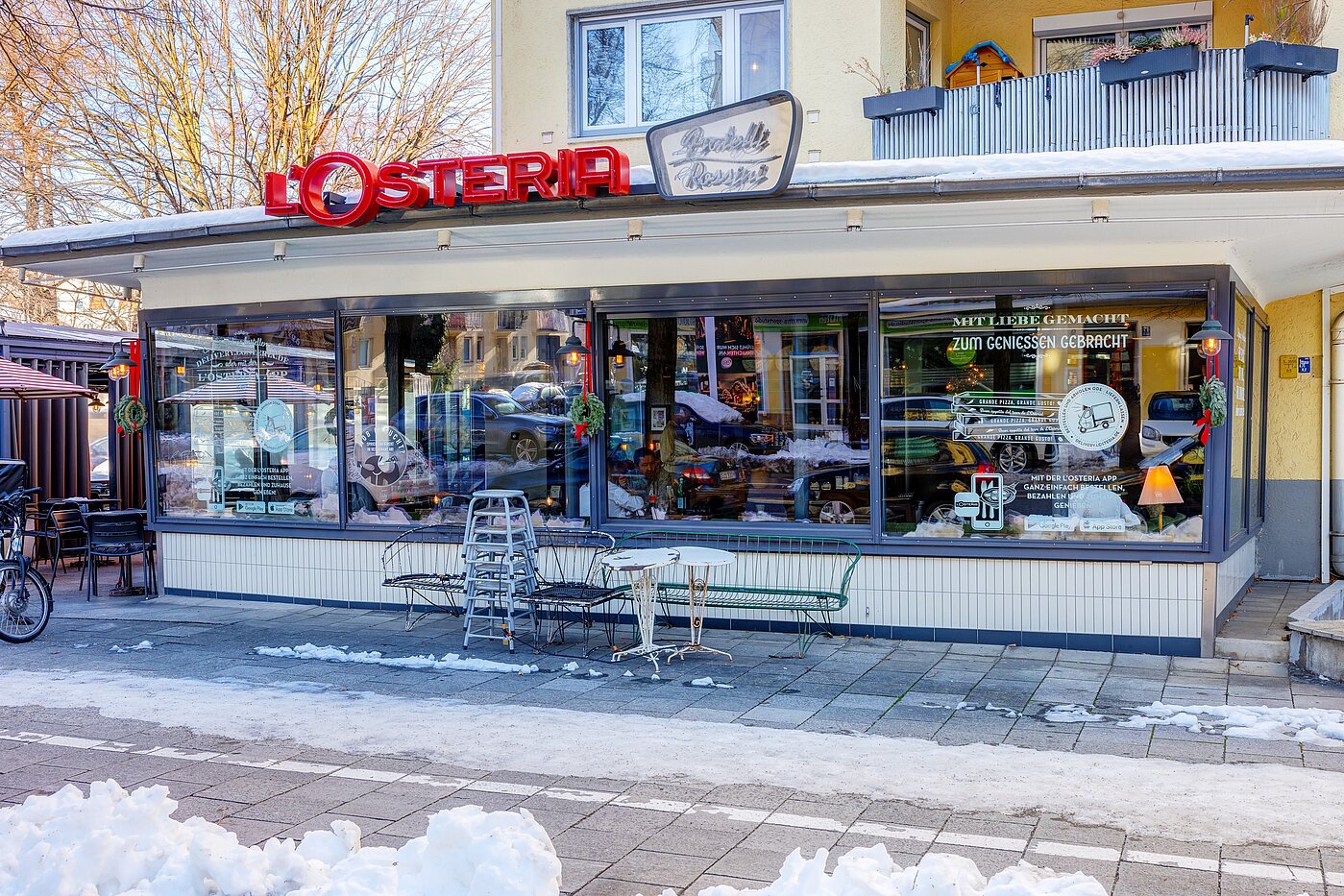 Квартира в многоэтажно доме с 2 комнатами | München-Schwabing | 70096 | L'Osteria im Haus