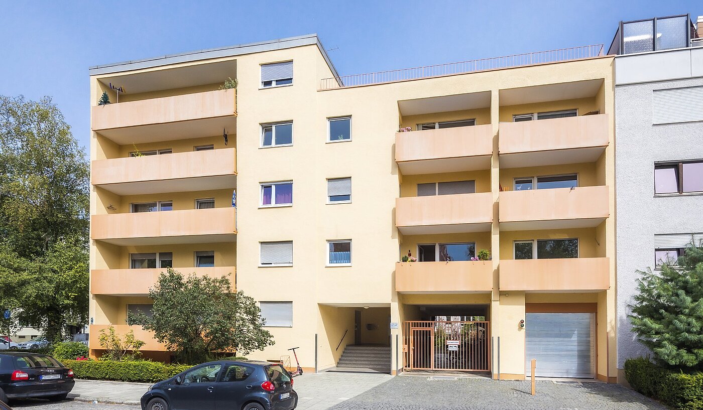 Квартира в многоэтажно доме с 1 комнатная | München-Sendling-Westpark | 2008ML1 | Fassadenansicht