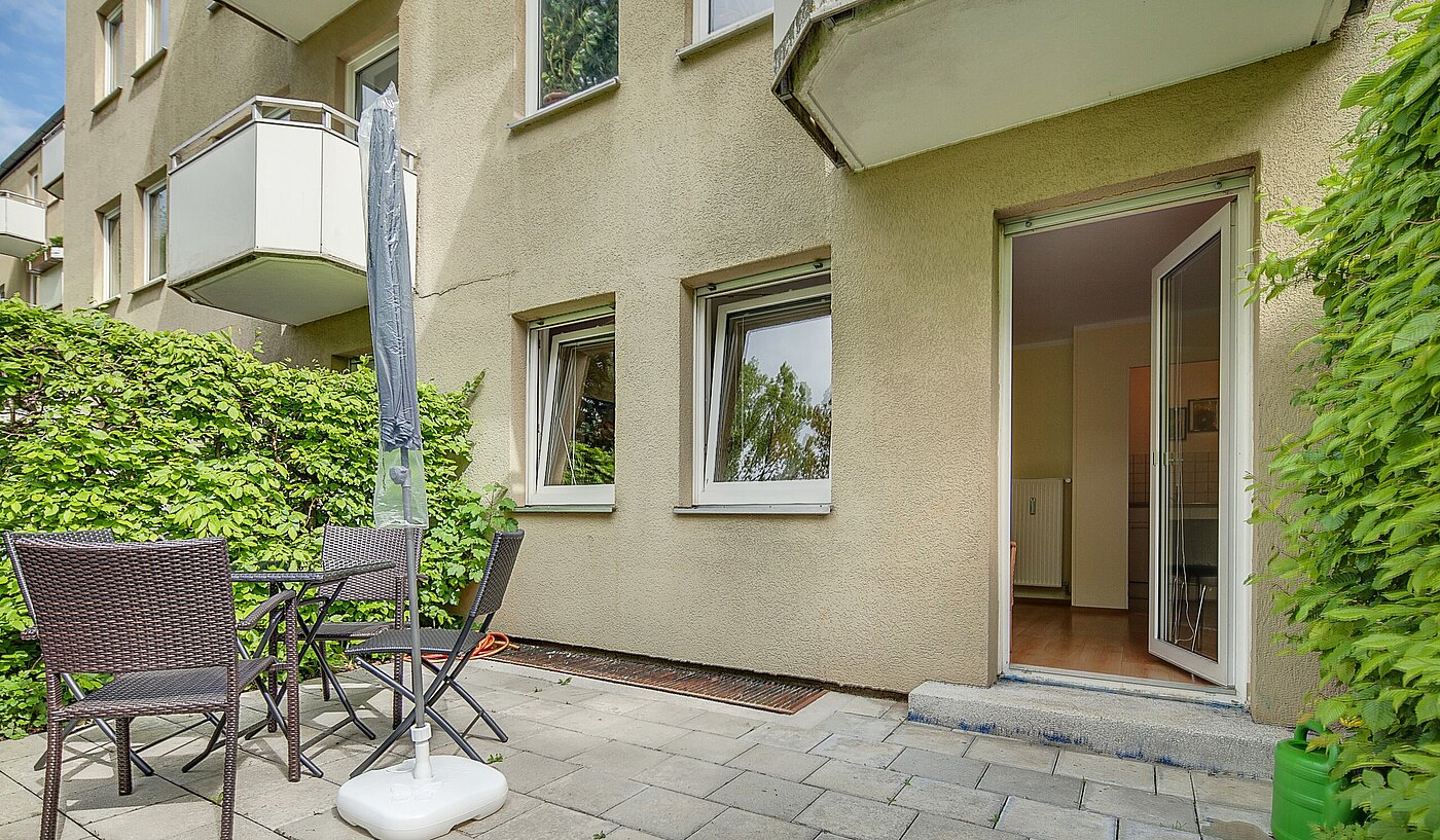 Квартира в многоэтажно доме с 1 комнатная | München | 70073 | ...zur großen Südterrasse