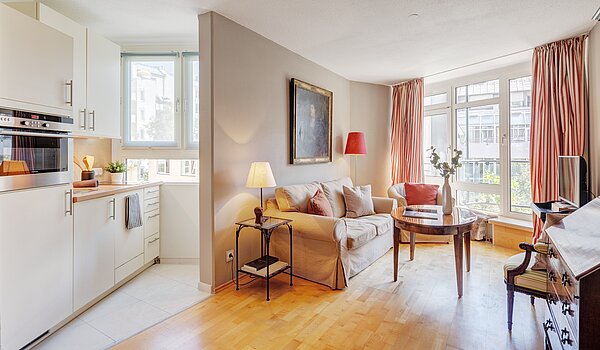 Квартира в многоэтажно доме с 1.5 комнатами | München-Maxvorstadt | 70480