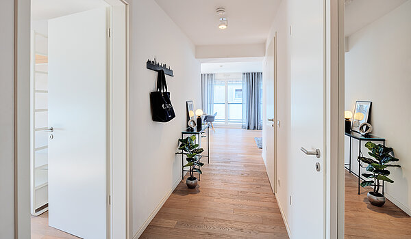 Penthouse с 2 комнатами | München-Bogenhausen | 70385 | Heller Flur mit...