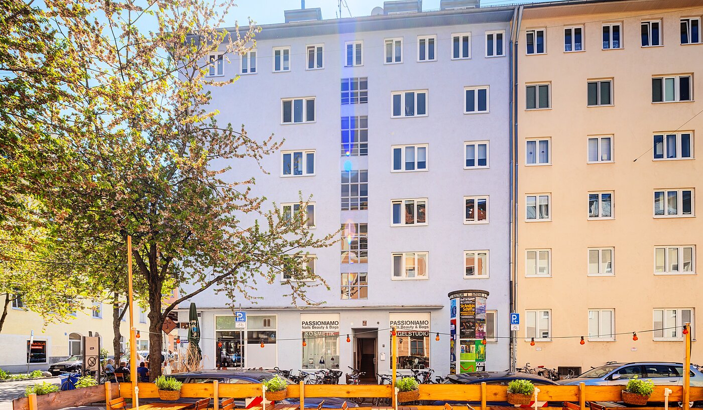 Квартира в многоэтажно доме с 2 комнатами | München-Sendling | 70220 | Außenansicht