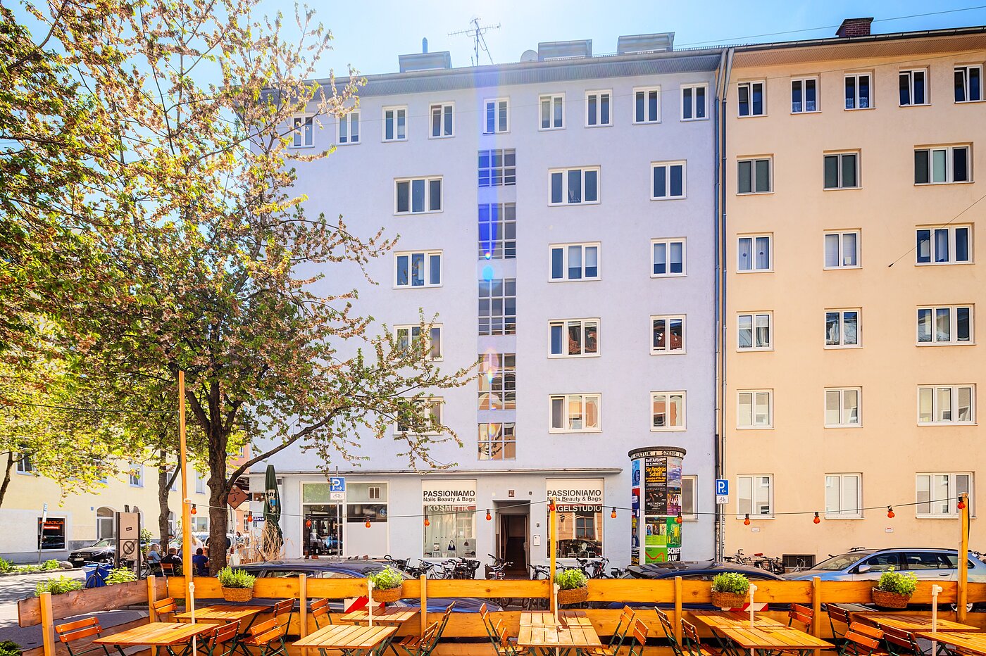 Квартира в многоэтажно доме с 2 комнатами | München-Sendling | 70220 | Außenansicht