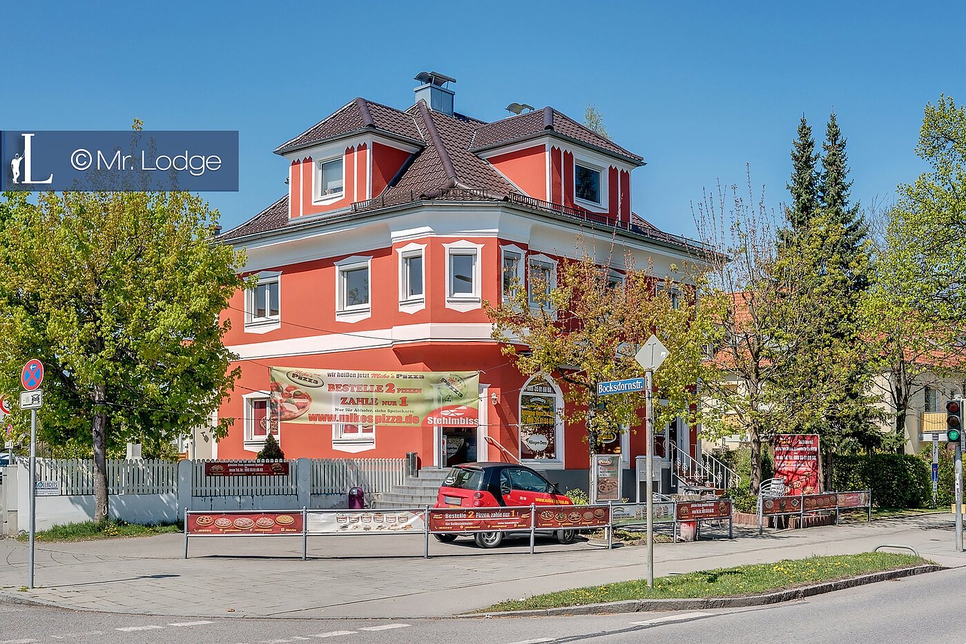 Мансардная квартира с 3 комнатами | München-Hasenbergl | 1803D9 | Pizzeria in der Nähe