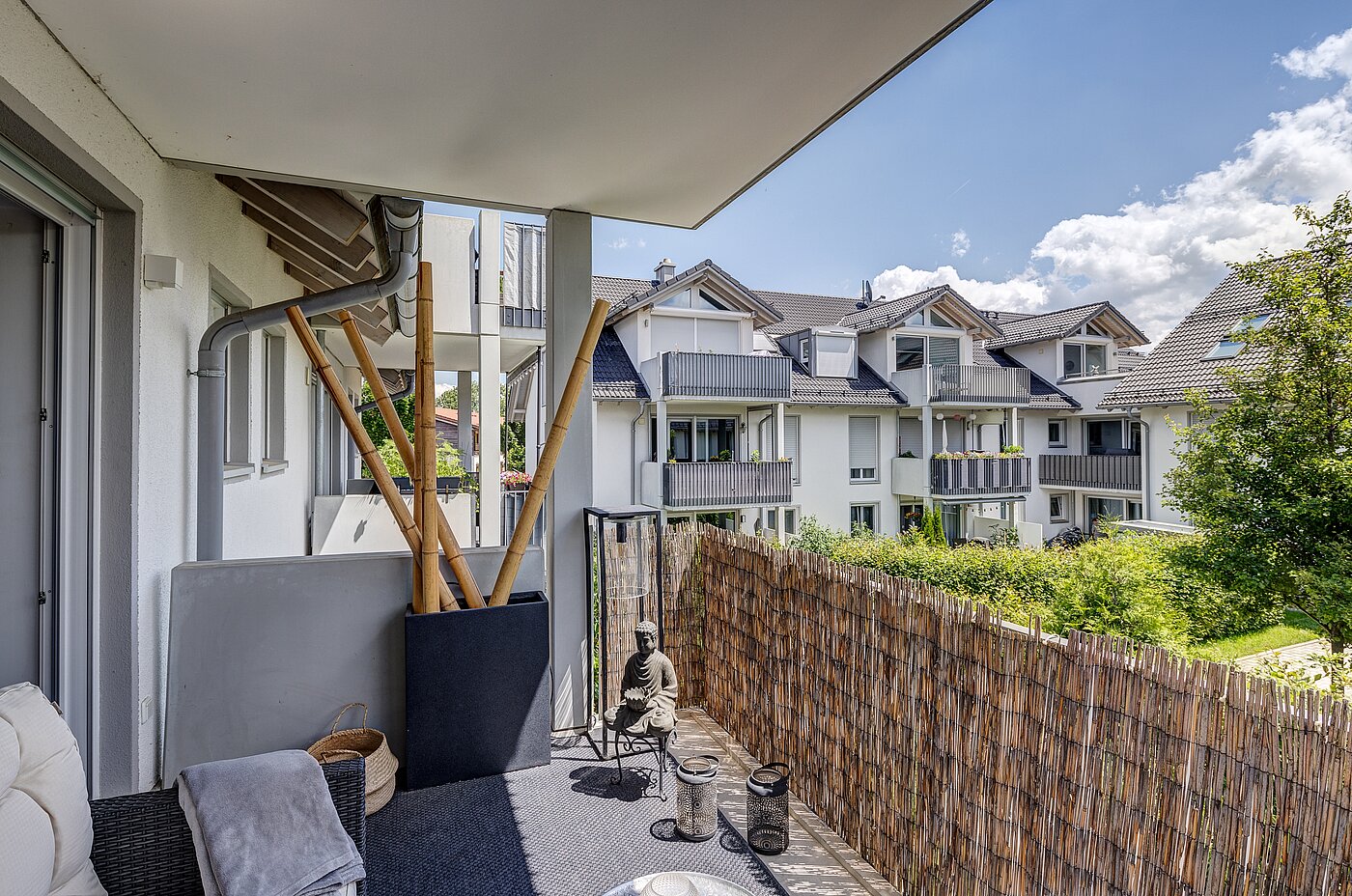 Квартира в многоэтажно доме с 3 комнатами | 70483 | Überdachter Balkon...