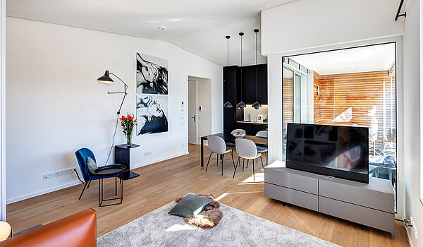 Penthouse с 2 комнатами | München-Maxvorstadt | 70427 | Hochwertig möbliert
