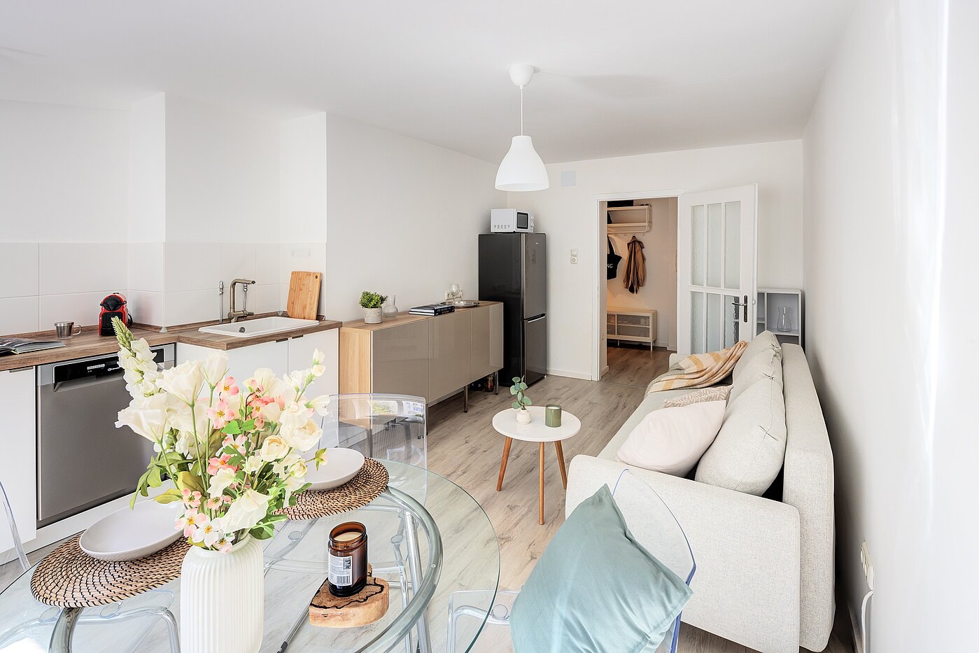 Квартира в многоэтажно доме с 2 комнатами | München-Sendling | 70220 | Entspannung