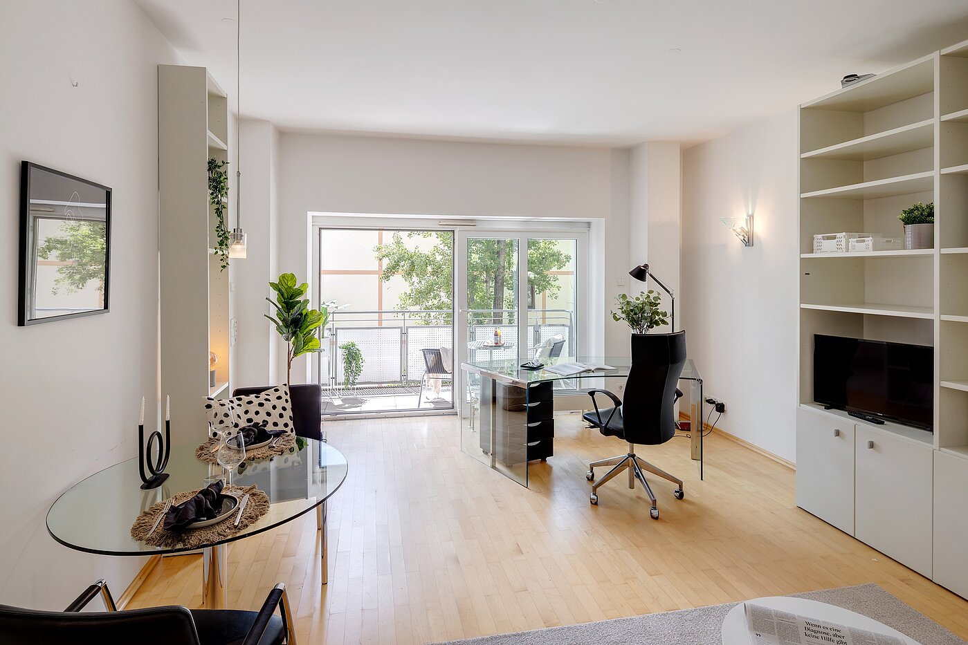 Квартира в многоэтажно доме с 1 комнатная | München-Maxvorstadt | 2206ML5 | Modernes Apartment mit Designermöbeln,...