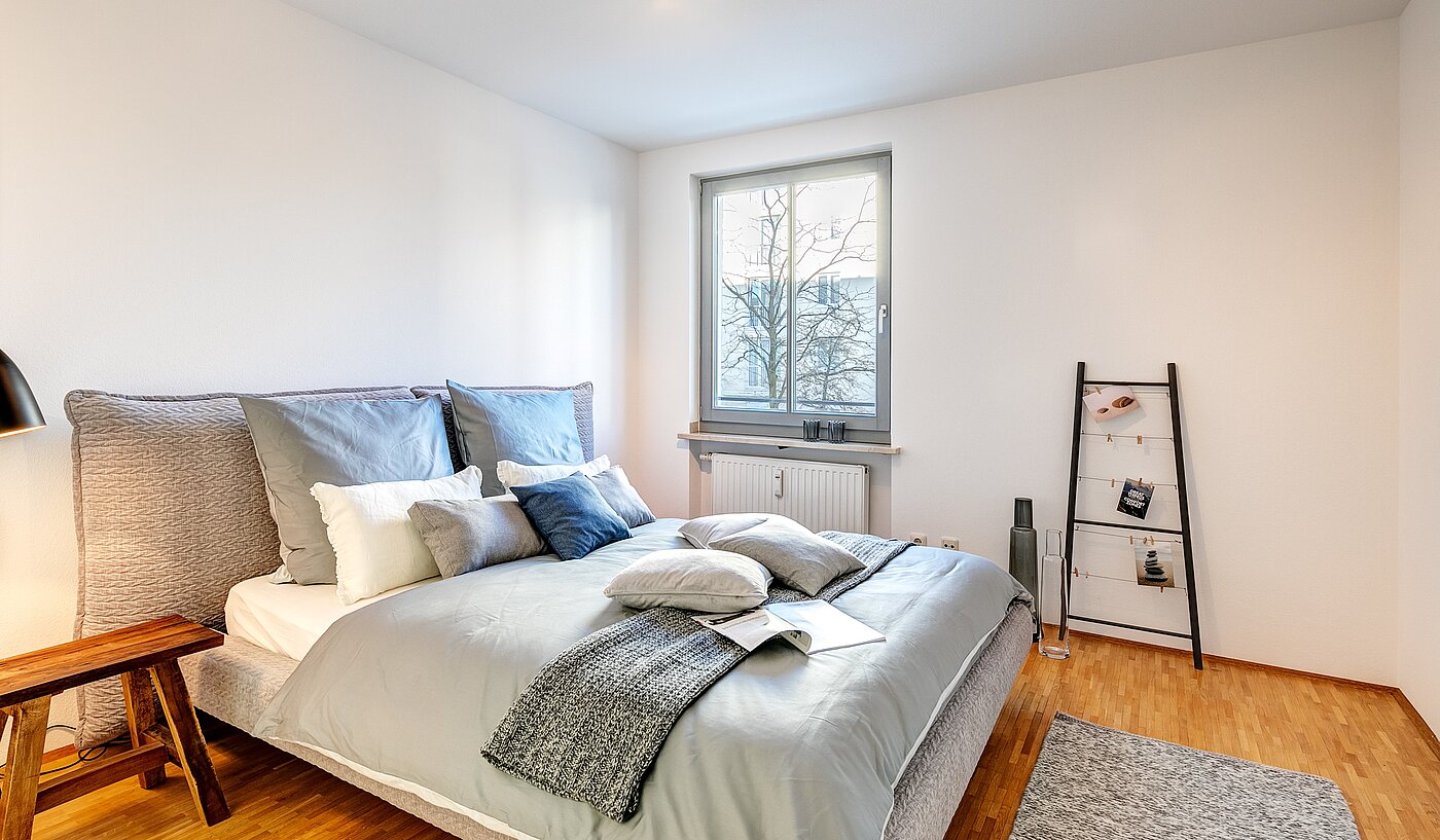 Квартира в многоэтажно доме с 4 комнатами | 1709ML3 | Schlafzimmer