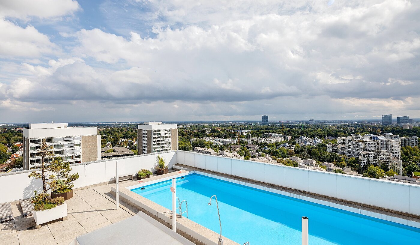 Квартира в многоэтажно доме с 1 комнатная | München-Bogenhausen | 2103ML6 | Rooftop Pool