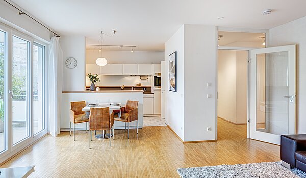 Квартира в многоэтажно доме с 3 комнатами | München-Neuhausen | 70489 | Blick zur Diele
