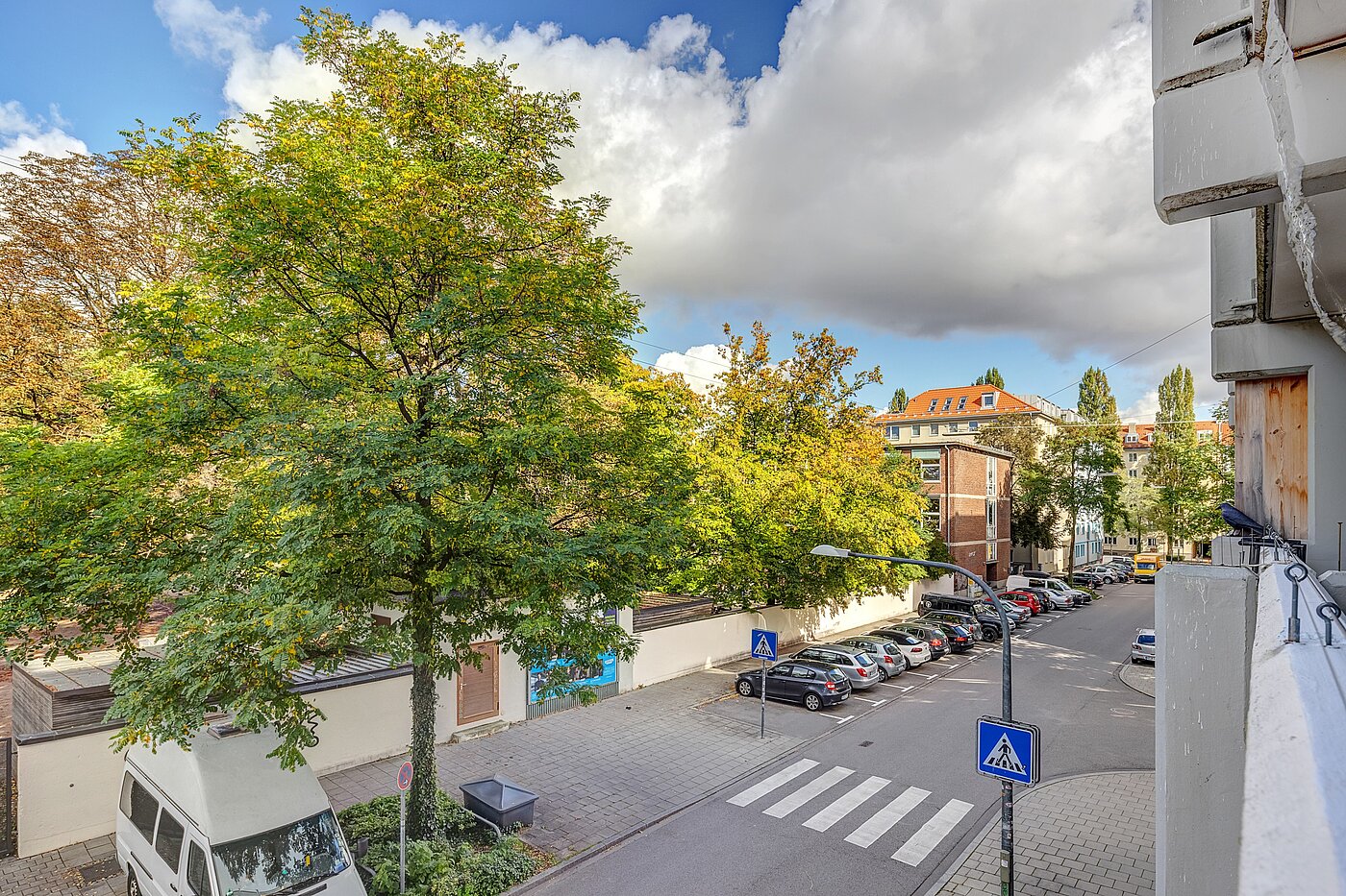 Квартира в многоэтажно доме с 1 комнатная | München-Maxvorstadt | 700022 | Blick vom Balkon