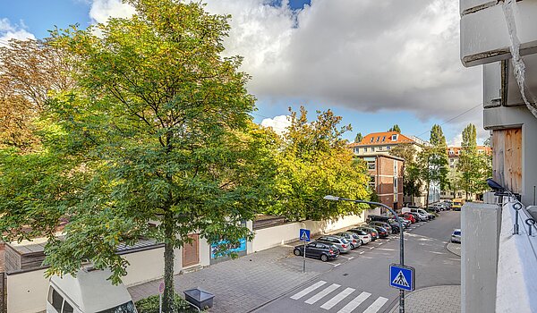 Квартира в многоэтажно доме с 1 комнатная | München-Maxvorstadt | 700022 | Blick vom Balkon