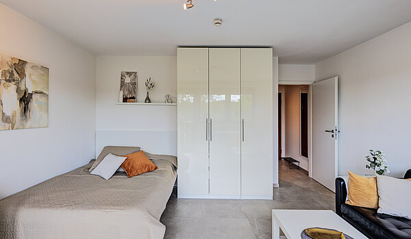 Квартира в многоэтажно доме с 1 комнатная | München-Milbertshofen | 70437 | Blick zur Diele