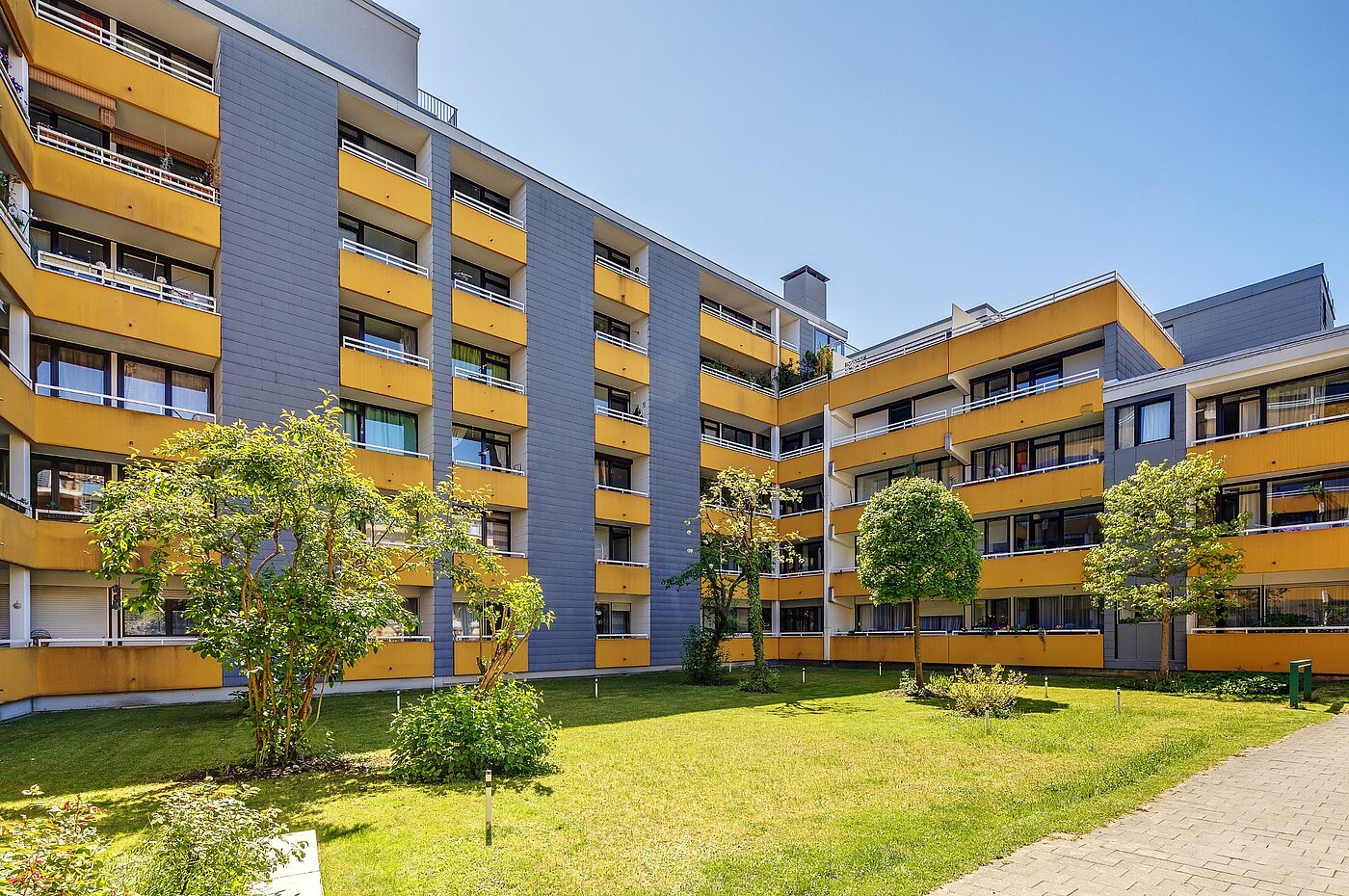 Плоский с 2 комнатами | München-Sendling-Westpark | 2003ML11 | Gartenseite