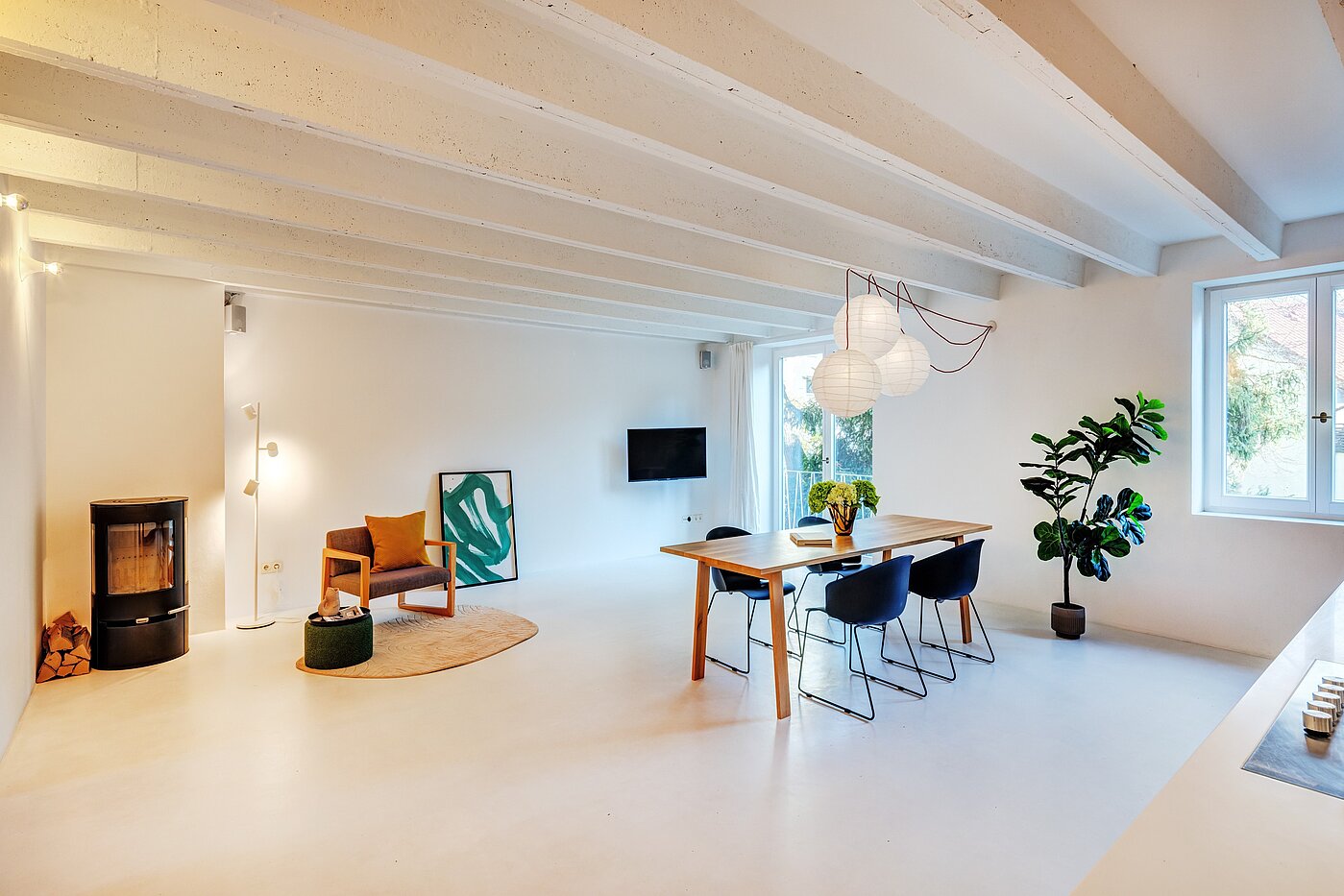 Квартира в многоэтажно доме с 2.5 комнатами | München-Au | 703111 | Wohn- und Essbereich