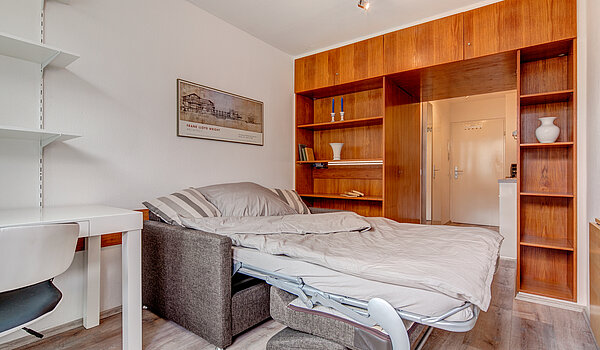 Apartment с 1 комнатная | München-Maxvorstadt | 70448 | Schlafcouch