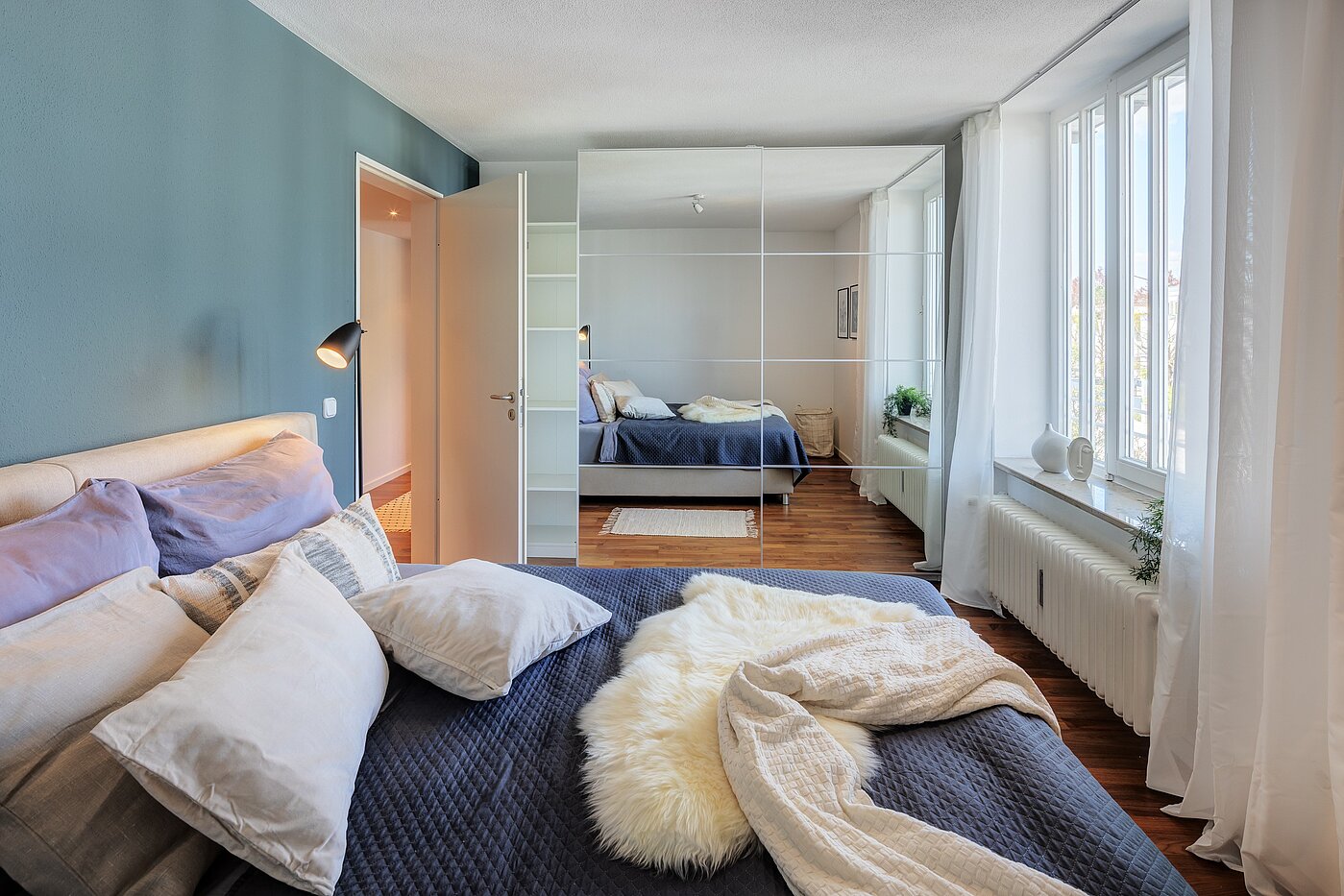 Квартира в многоэтажно доме с 2.5 комнатами | München-Fasangarten | 702211 | ...Schlafzimmer