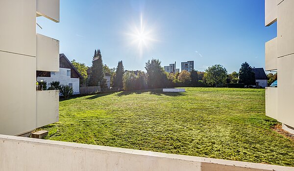 Apartment с 1 комнатная | München-Feldmoching | 70466 | ... mit Blick ins Grüne