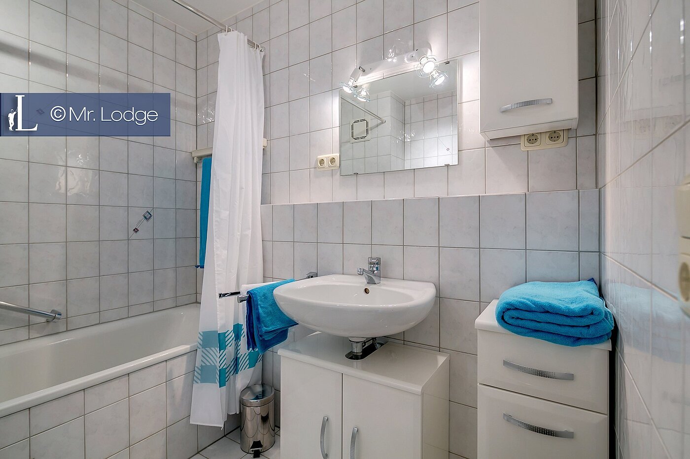 Квартира в многоэтажно доме с 1 комнатная | München-Untermenzing | 1802ML1 | Bad mit Badewanne