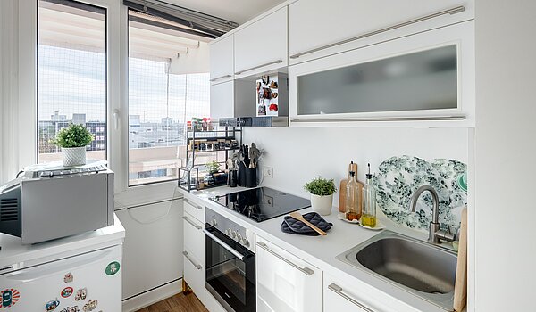 Квартира в многоэтажно доме с 3 комнатами | München-Schwabing | 70318 | ...voll ausgestattet