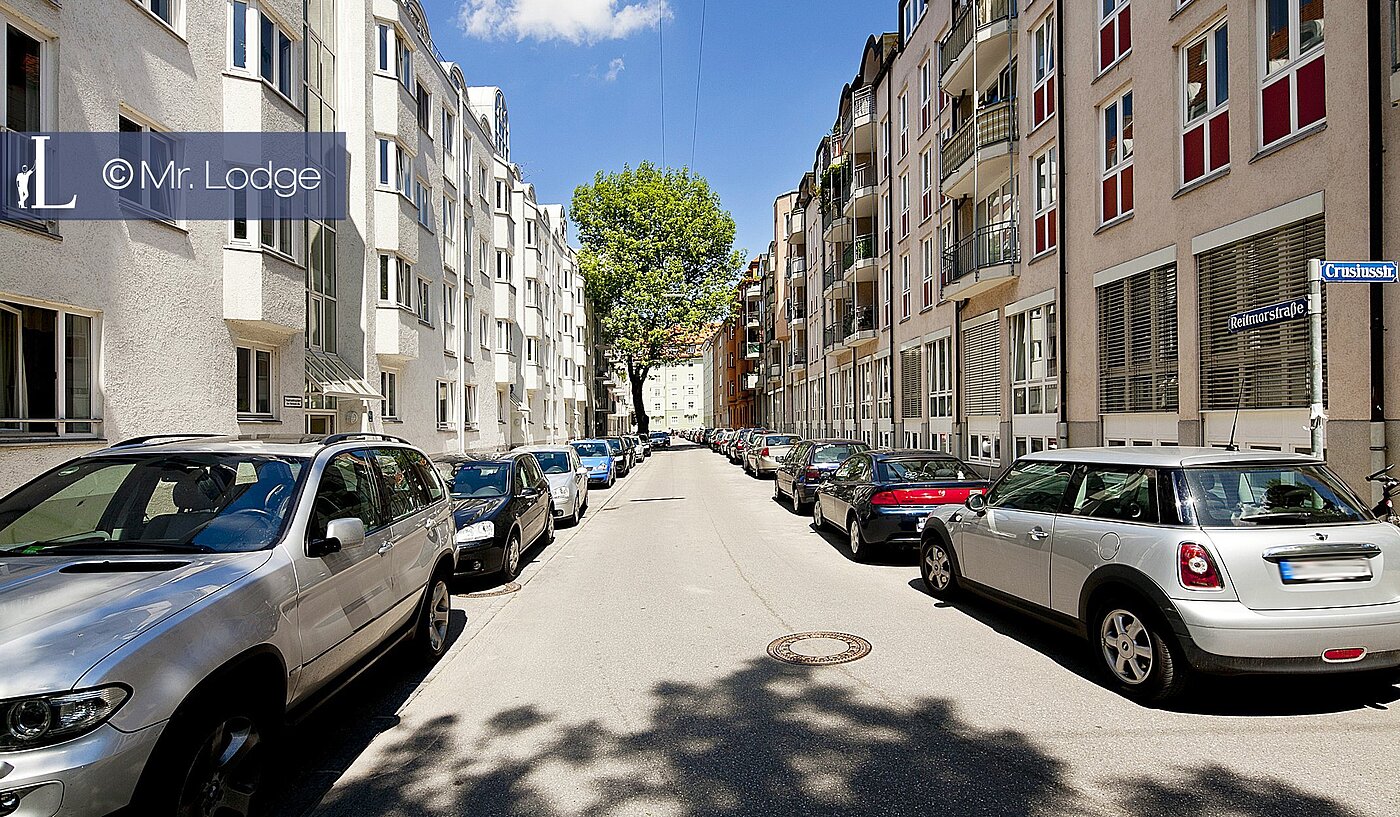 Квартира в многоэтажно доме с 2 комнатами | München-Lehel | 1605ML6 | Straßenansicht