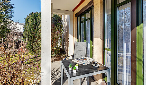 Плоский с 2 комнатами | München-Feldmoching | 70424 | Sonnige Westterrasse