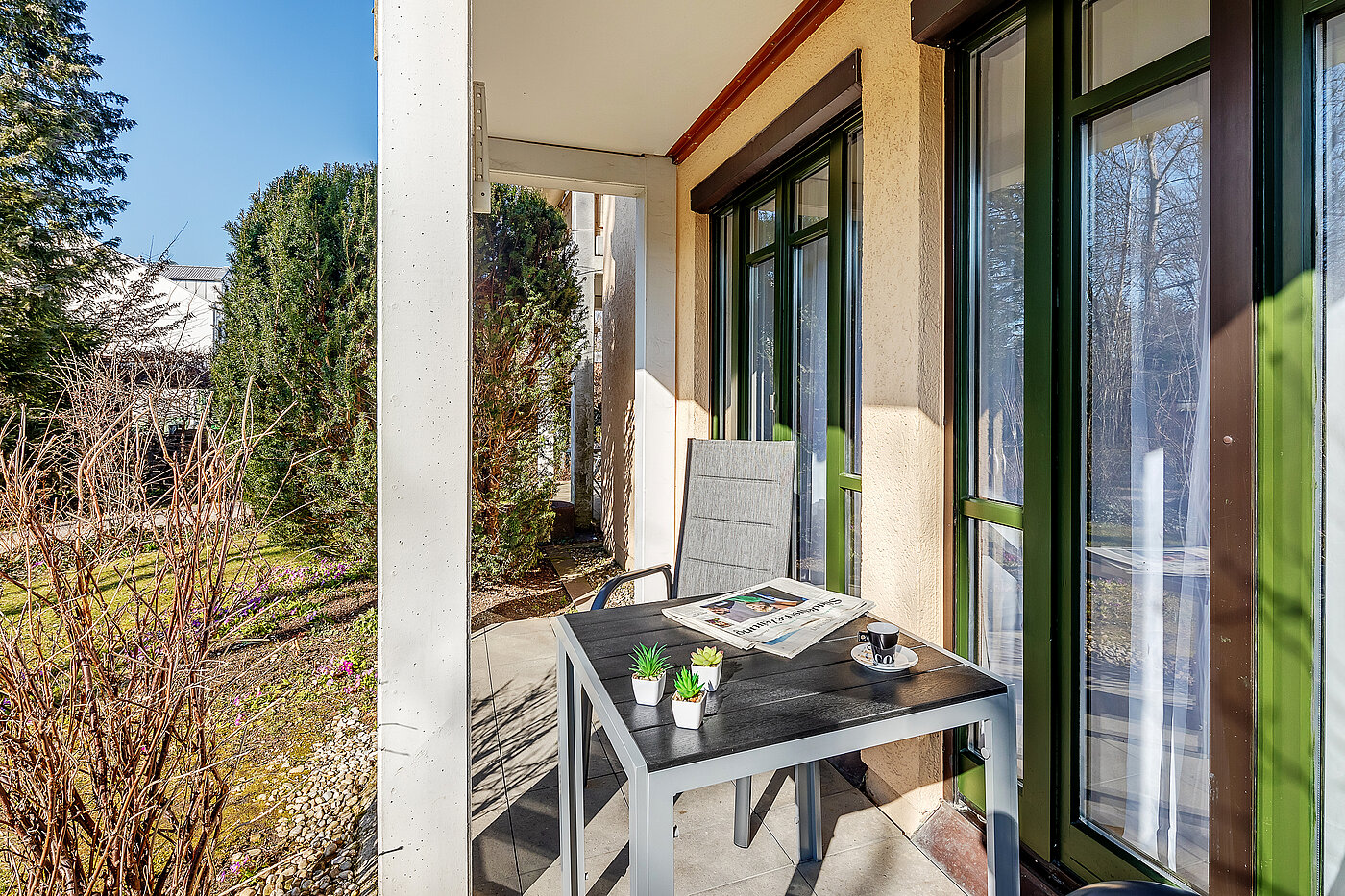 Плоский с 2 комнатами | München-Feldmoching | 70424 | Sonnige Westterrasse